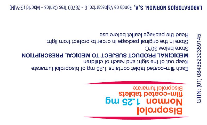 بيسوبرودول نورمون ١.٢٥ ملغم